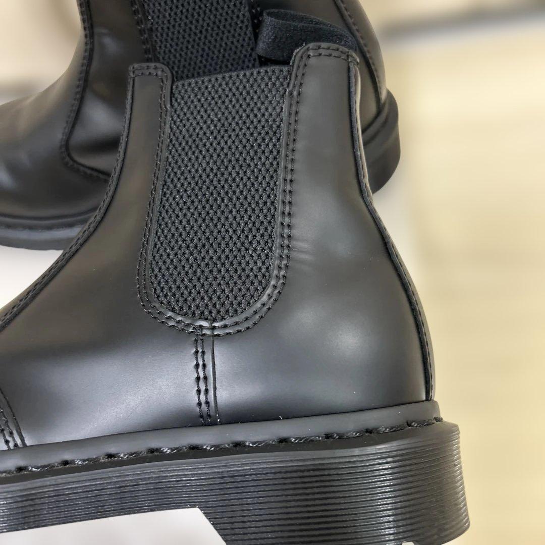 【未使用 試着のみ】ドクターマーチン ブラック サイドゴアブーツ レザー