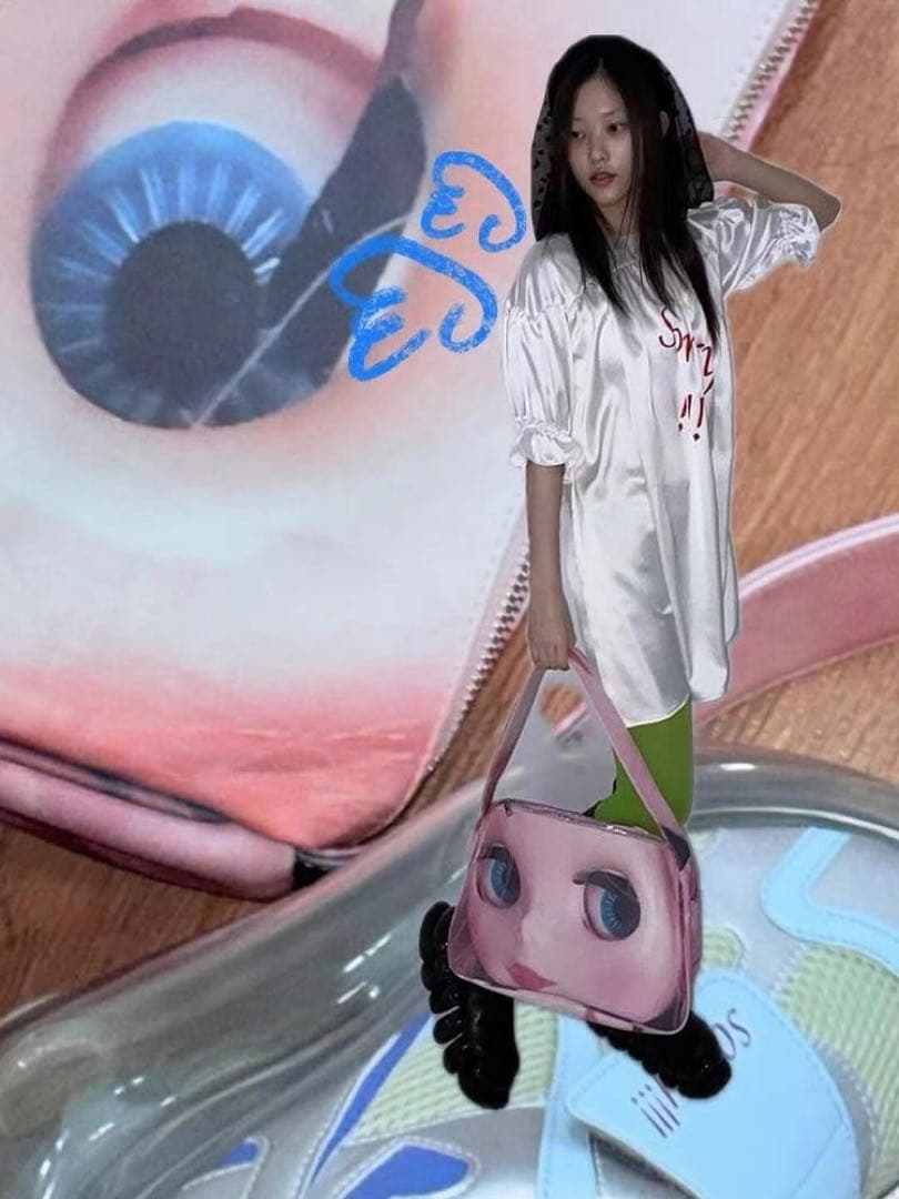 I’m sorry by petra collins ピンクショルダーバッグb9