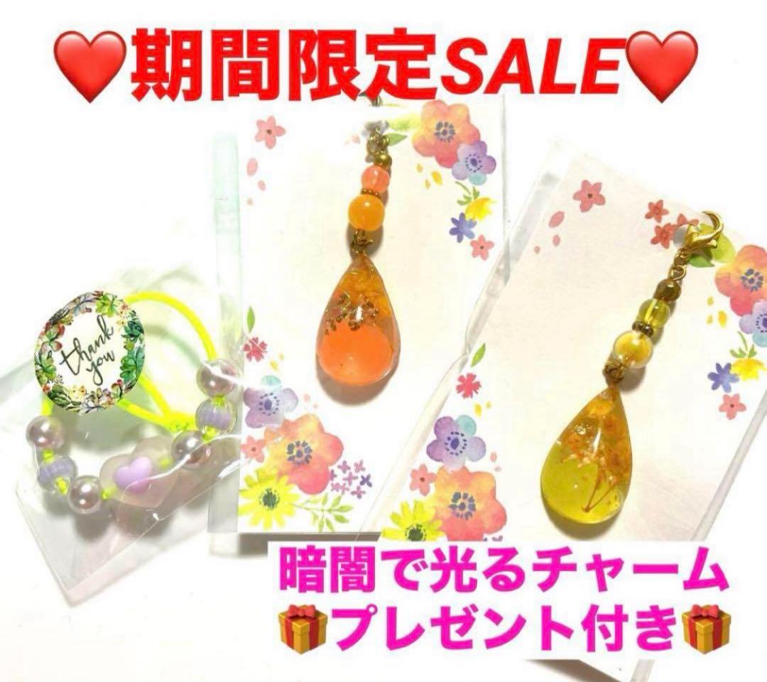 ❤️竜そばです❤️ 暗闇で光る　レジン　チャーム　21点　プレゼント付