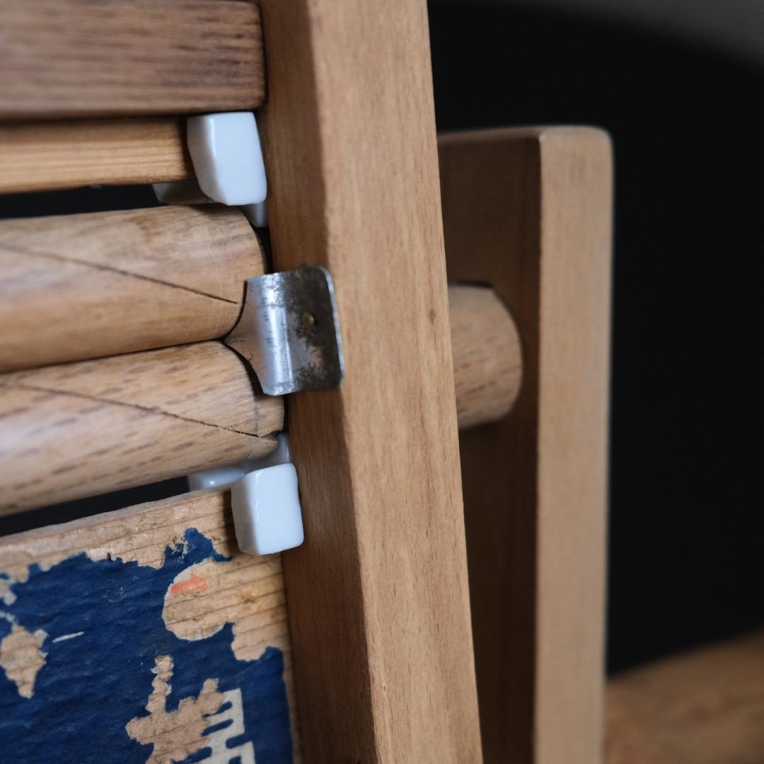 棉繰り機　綿繰り機　わたくり機　織り機　手紡ぎ　手織り　スピンドル　古道具