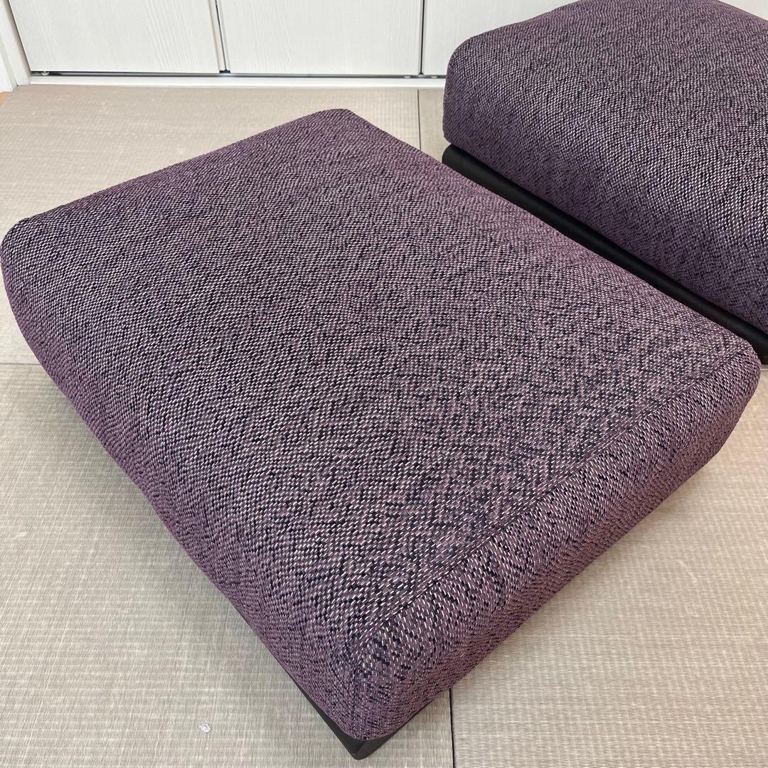 家具ナガノインテリア 1人2人掛けソファ座椅子 2way イスNAGANO 美品