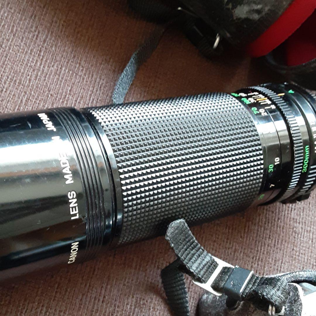 キャノンAE-1 &　300ミリ望遠レンズ