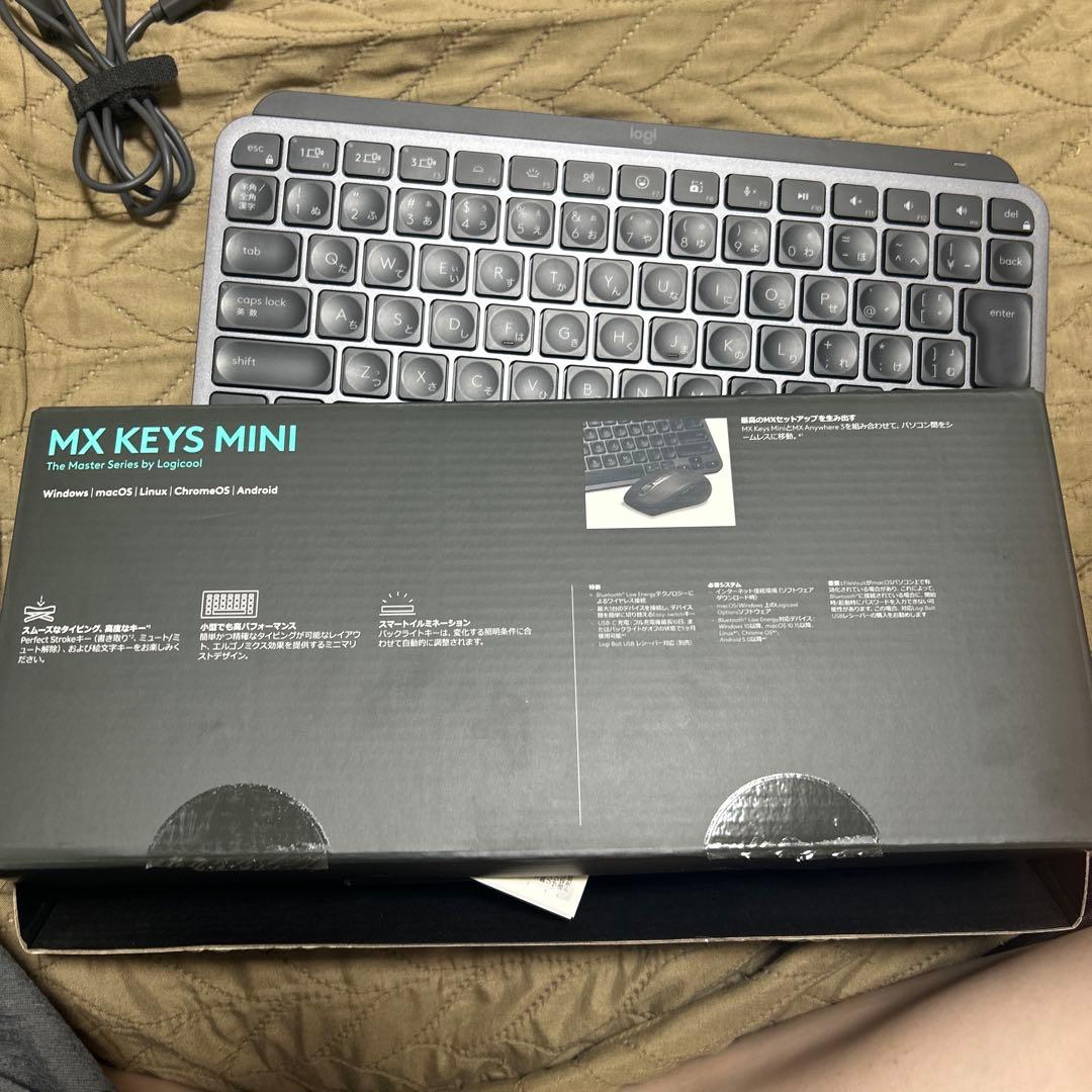 【ぽんさん専用】ロジクール MX KEYS mini KX700GR キーボード