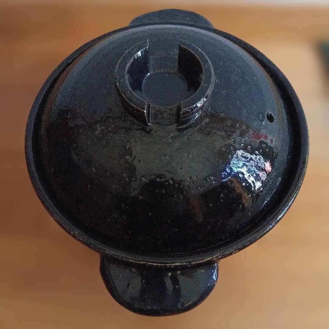 レトロ 長谷園 ２合 かまどさん 土鍋