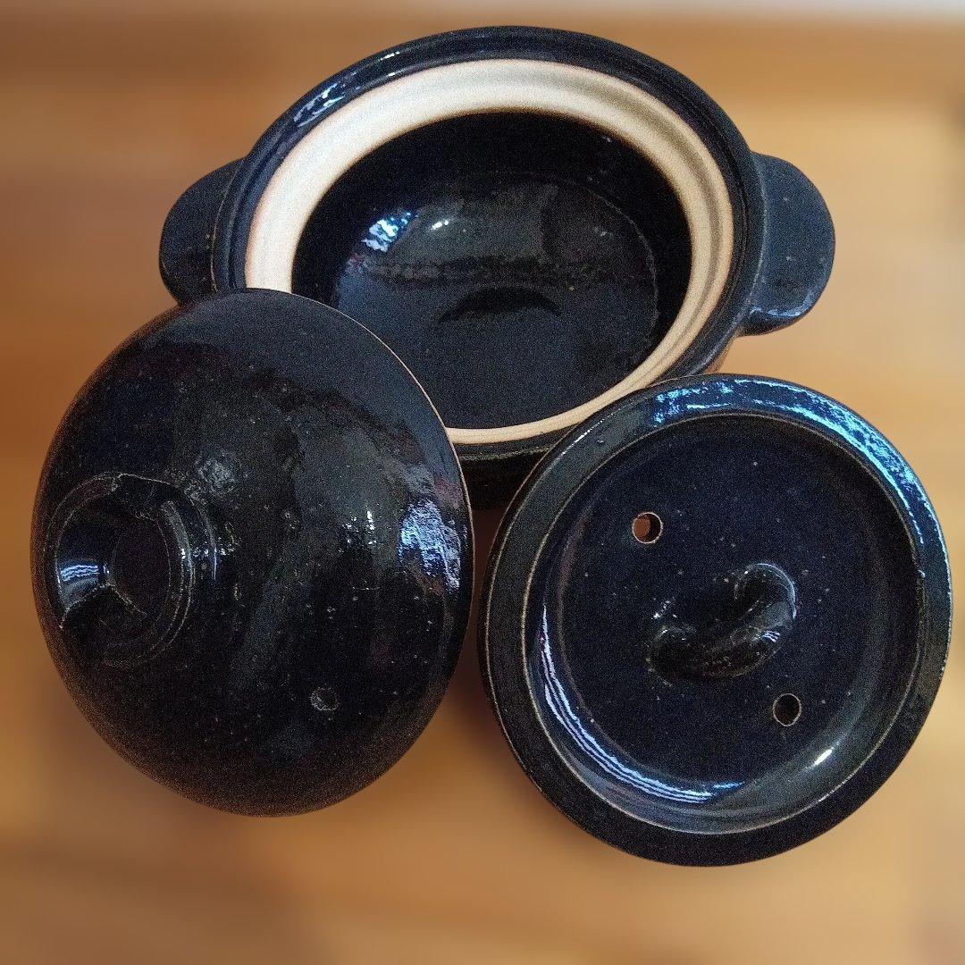 レトロ 長谷園 ２合 かまどさん 土鍋