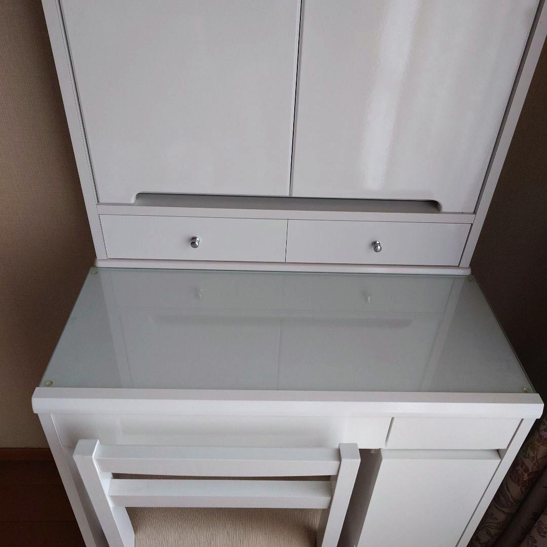 【美品】ニトリ☆ドレッサー☆三面鏡《椅子/別売り》