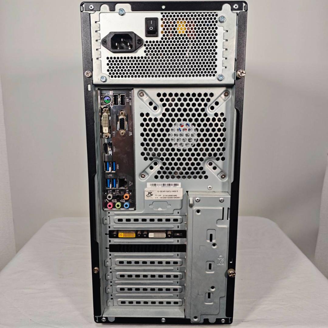 ゲーミングPC/core i5/500GB/GTXグラボ/G-GEAR/オフィス