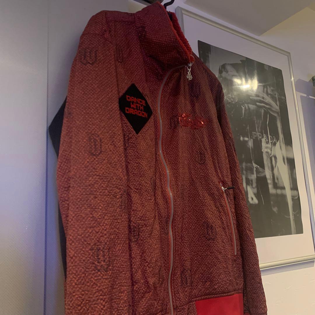 DANCE WITH DRAGON 赤 ジャケットLサイズ