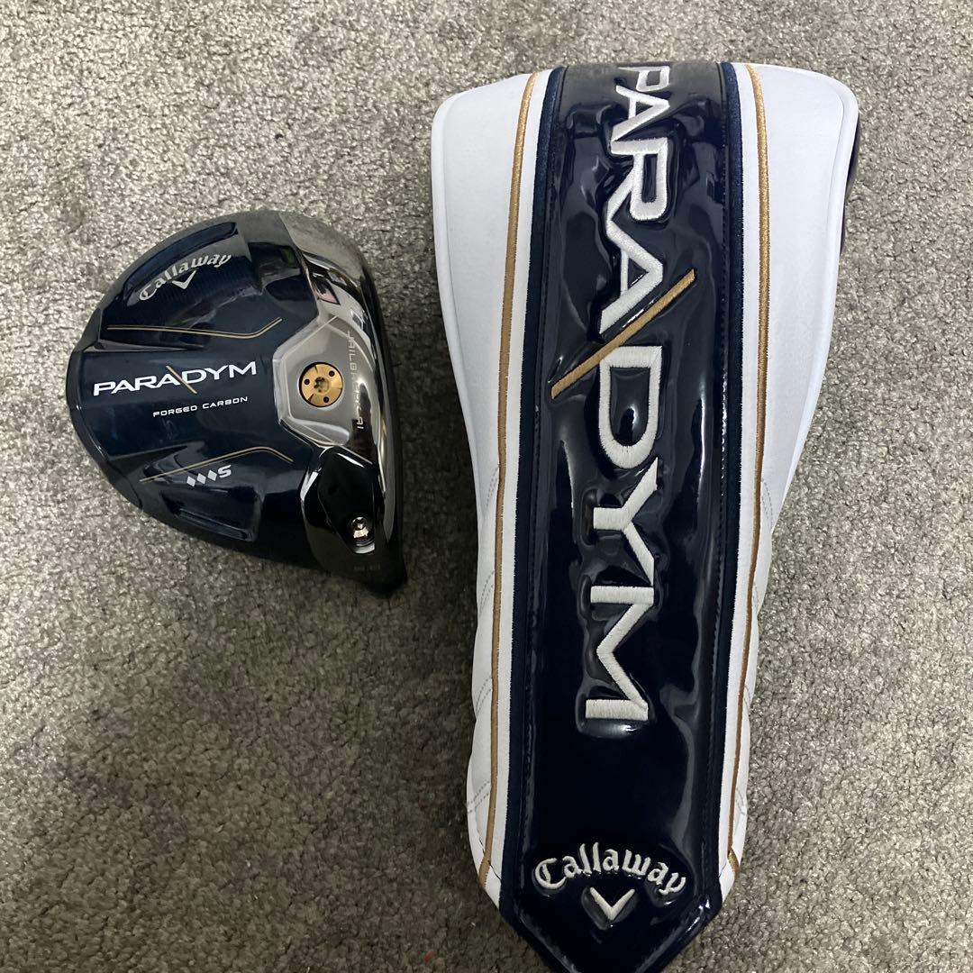美品希少名器キャロウェイパラダイムトリプルダイヤモンドSドライバー9.0度