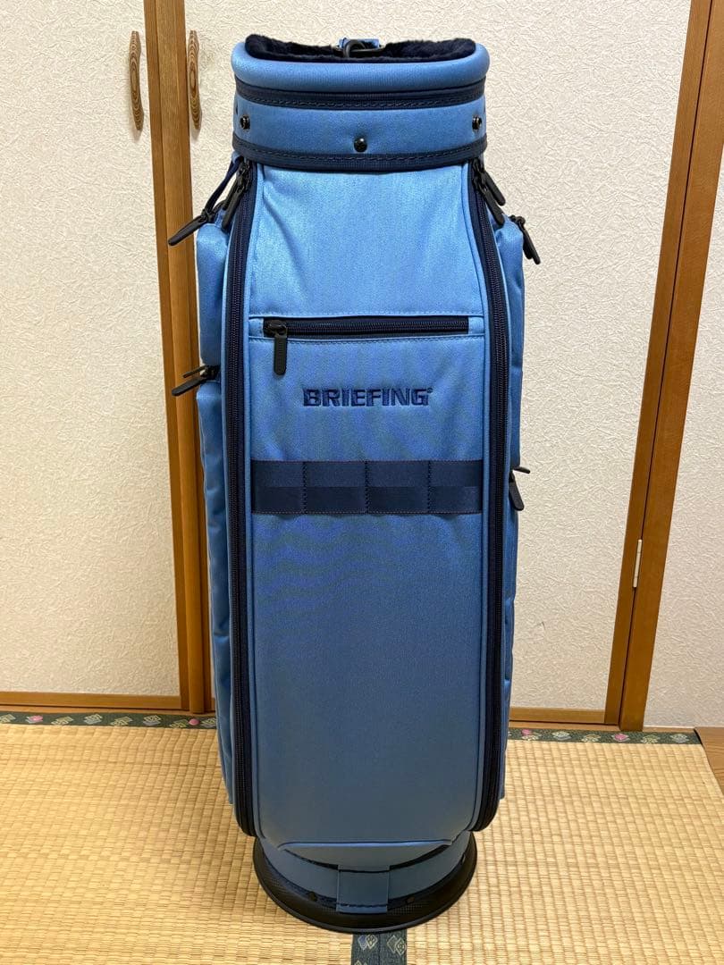 特価・新品)限定品 ブリーフィング キャディバッグ CR-6#03 デニムブルー