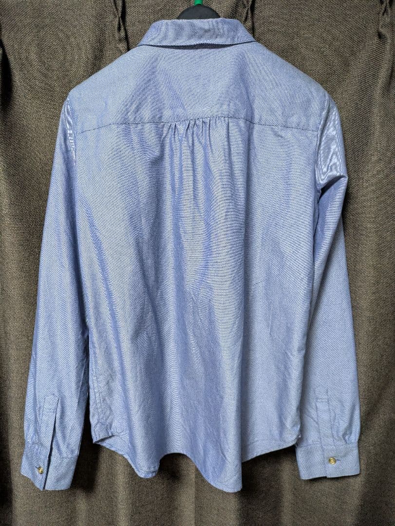 BURBERRY BLUEバーバリーブルーレーベルブラウスシャツロゴ入新品同様