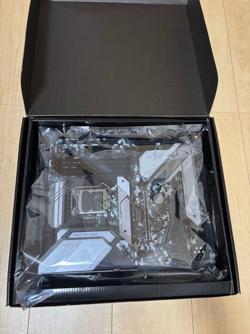 ASRock マザーボード Z490 Steel Legend 付属品完備