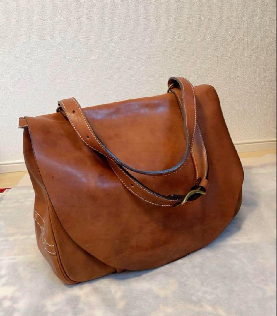 リアルマッコイズ FRONT-QUARTER ホースハイドMAIL BAG