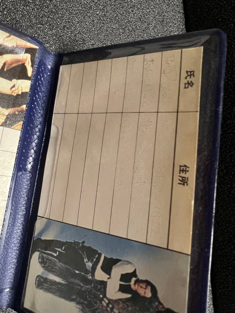 東京クイン スターウォーズ 手帳 カード付 当時 1978