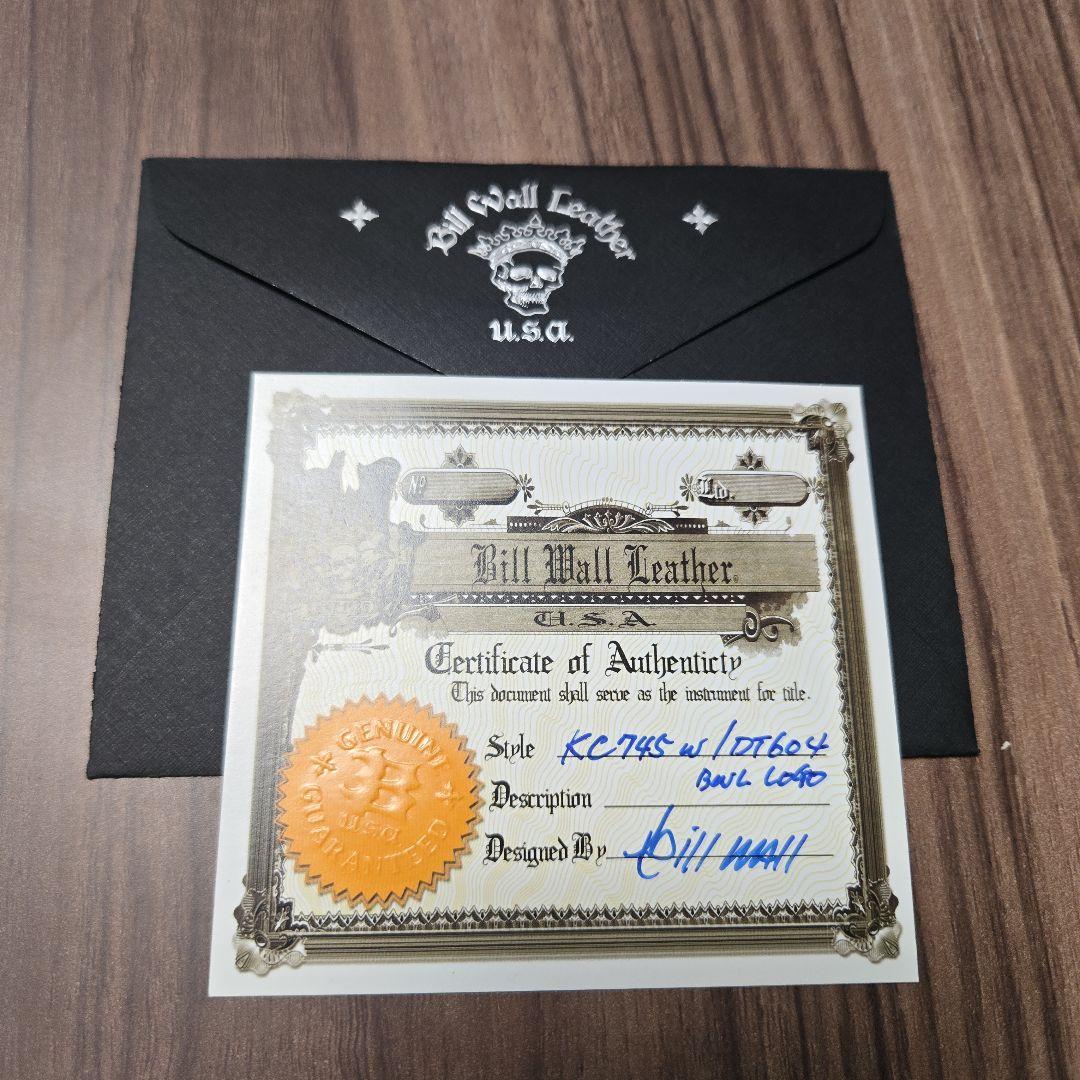 Bill Wall Leather キーチェーン カスタムオーダー 中古品