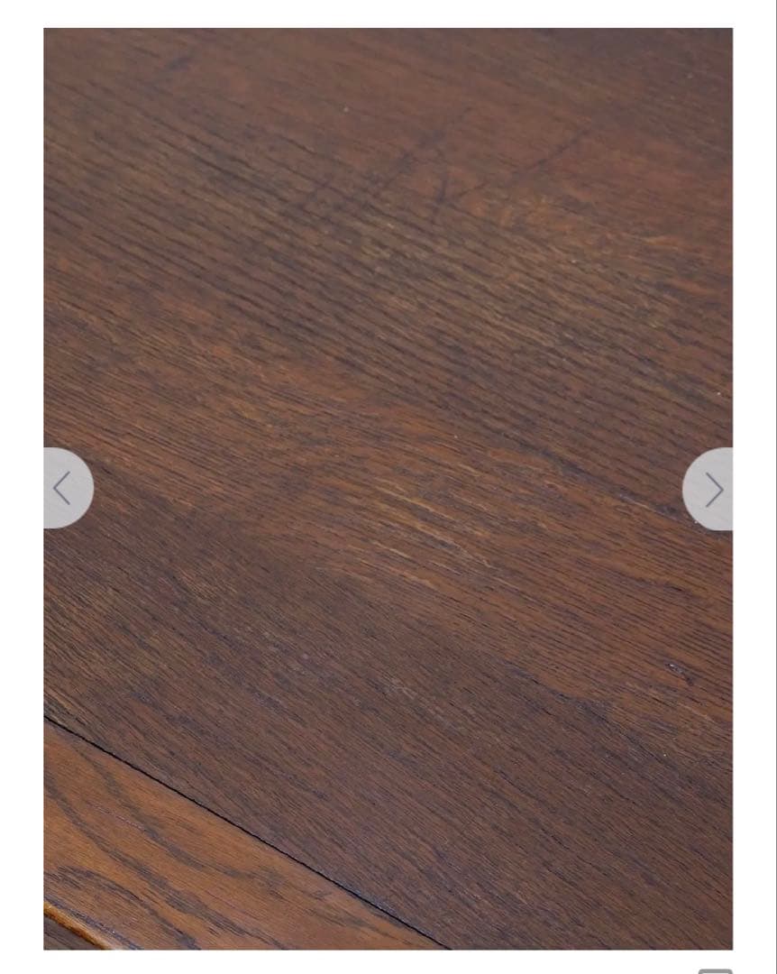 【匿名配送】イギリスアンティーク★リフェクトリーテーブル★オーク材★4人掛け