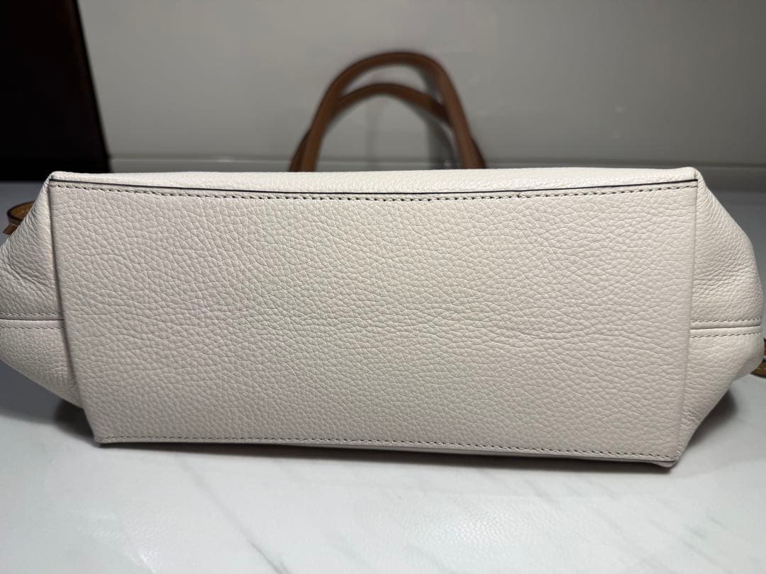 COACH コーチ アンディ トートバッグ レザー ホワイト