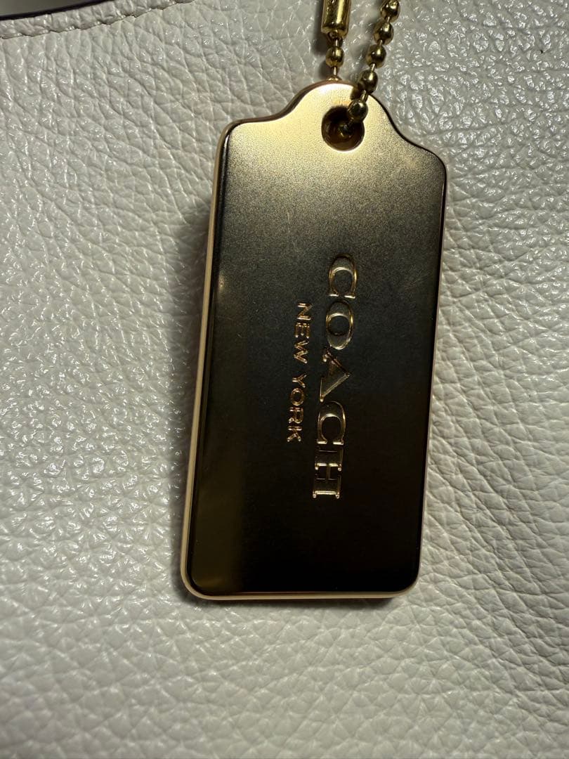 COACH コーチ アンディ トートバッグ レザー ホワイト