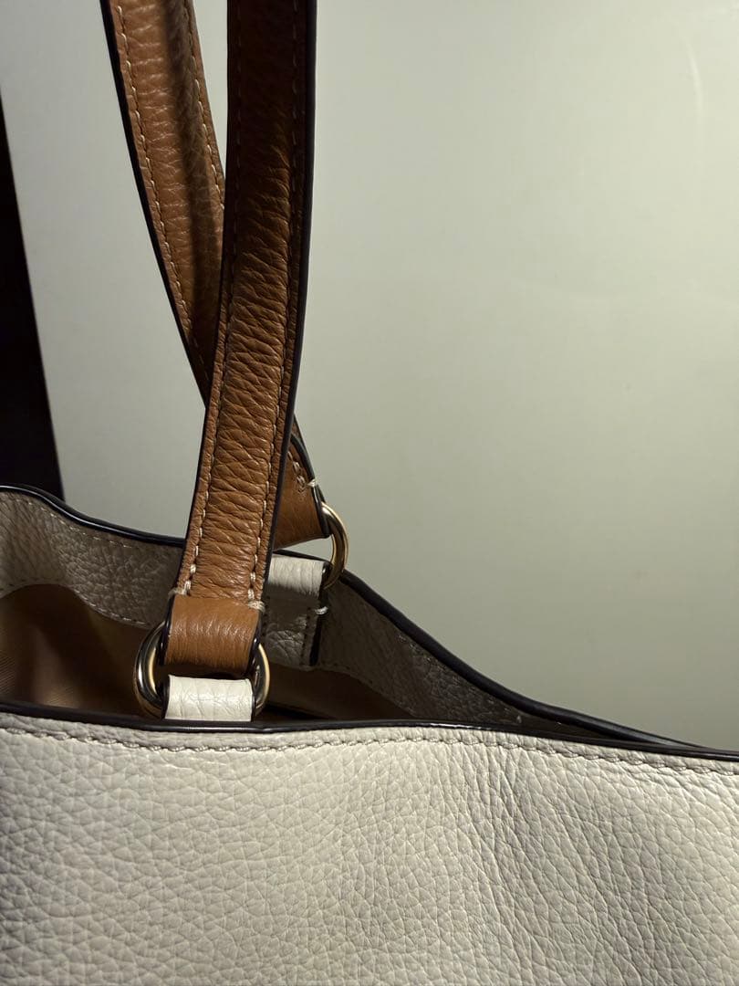 COACH コーチ アンディ トートバッグ レザー ホワイト