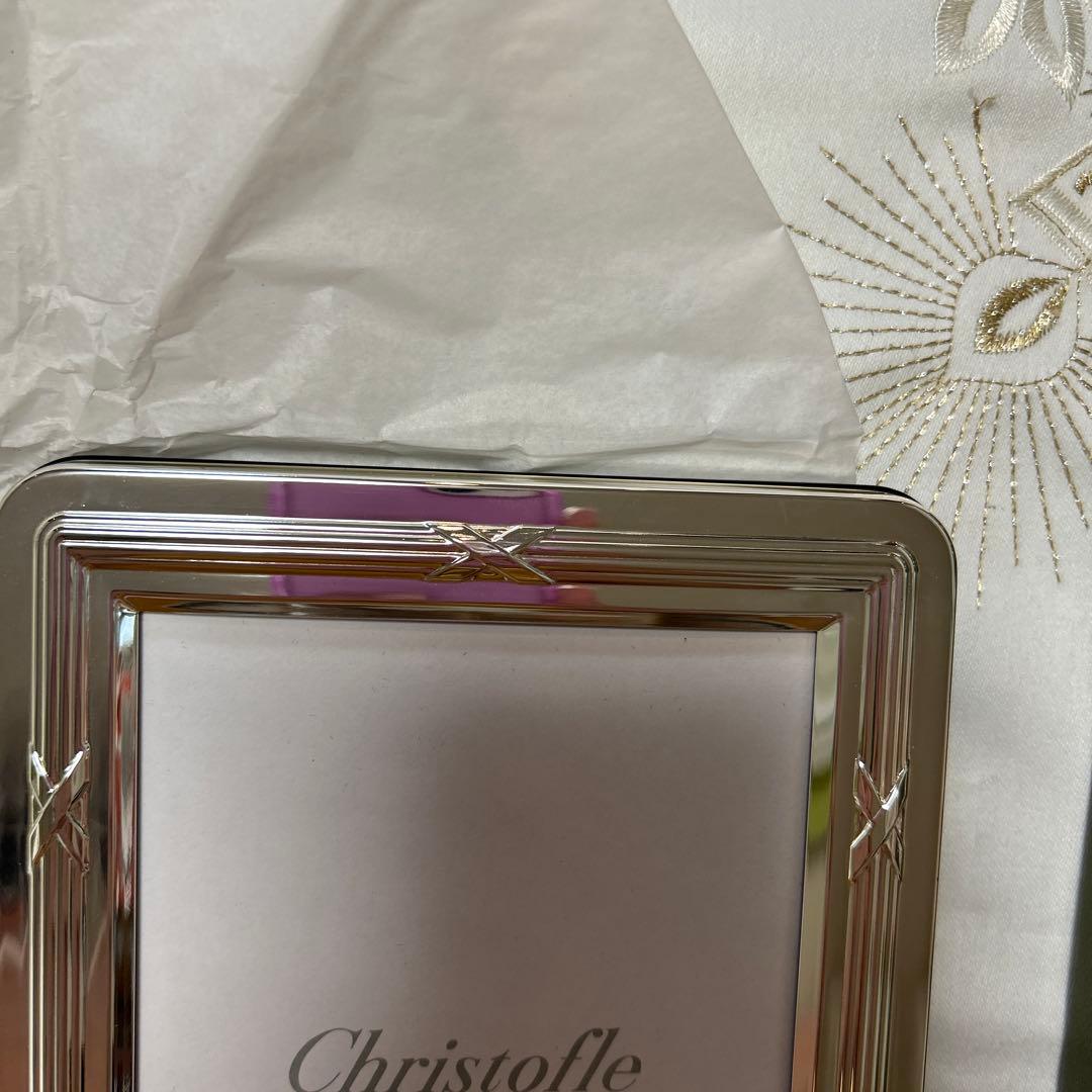 新品未使用　Christofle クリストフル　フォトフレーム