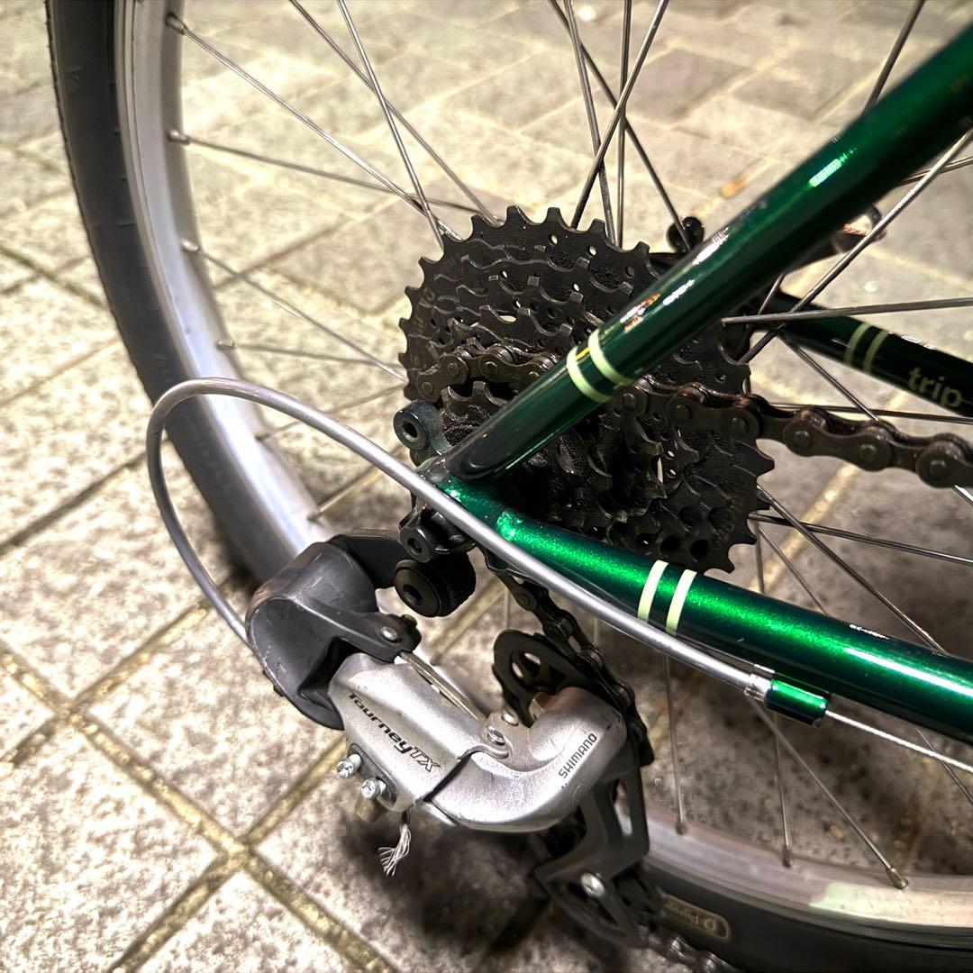 最終価格【美品】ブルーノ BRUNO ミニベロ グリーン460