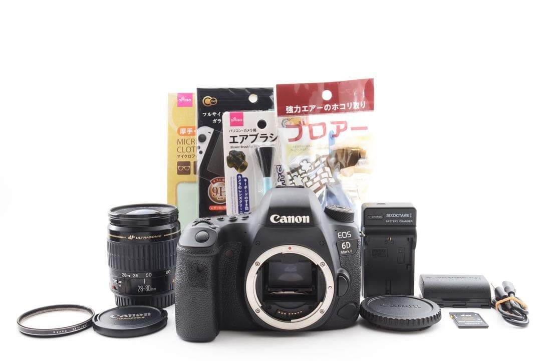 Wi-Fi&動画/Canon EOS 6D Mark II標準レンズセット