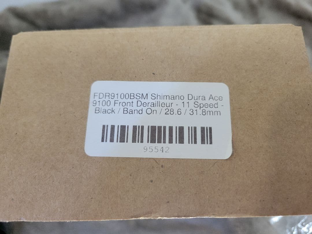 Shimano FD-R9100 バンド式 28.6/31.8mm 未使用品