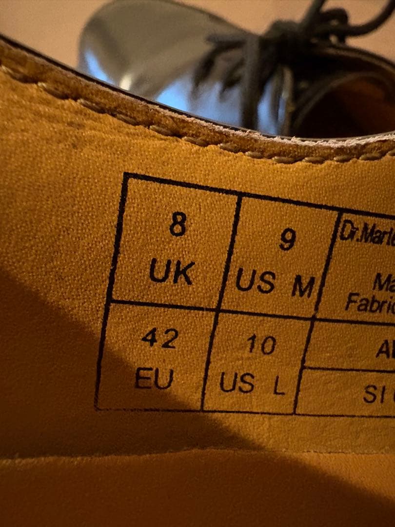 Dr.Martens 3ホール UK8 27cm ドクターマーチン