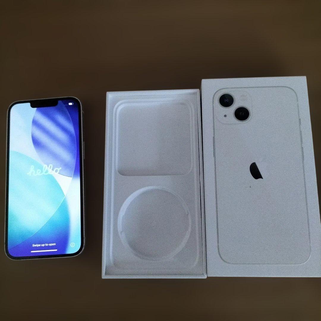 スマートフォン本体 Apple iPhone 13 Starlight 128GB