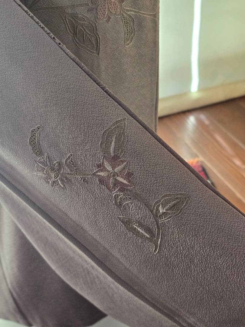 汕頭刺繍　４点フルセット　蘇州刺繍　高級訪問着　トールサイズ　唐織　高級袋帯