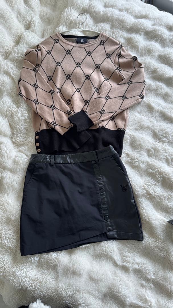 あ*ん様 ANEW アニュー　ゴルフウェア　スカート