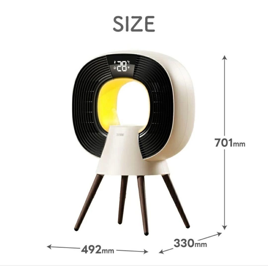 【ハイブリッド加湿ヒーター｜暖房＋加湿の一台二役】