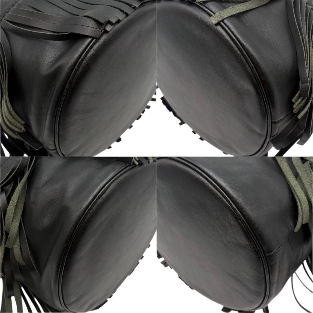 J&M DAVIDSON フリンジ カーニバル ショルダーバッグ ブラック