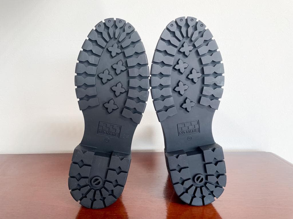 新品★NO NAME（ノーネーム)サイドゴアブーツ 黒 クロコ柄 39⭐︎お値下げ