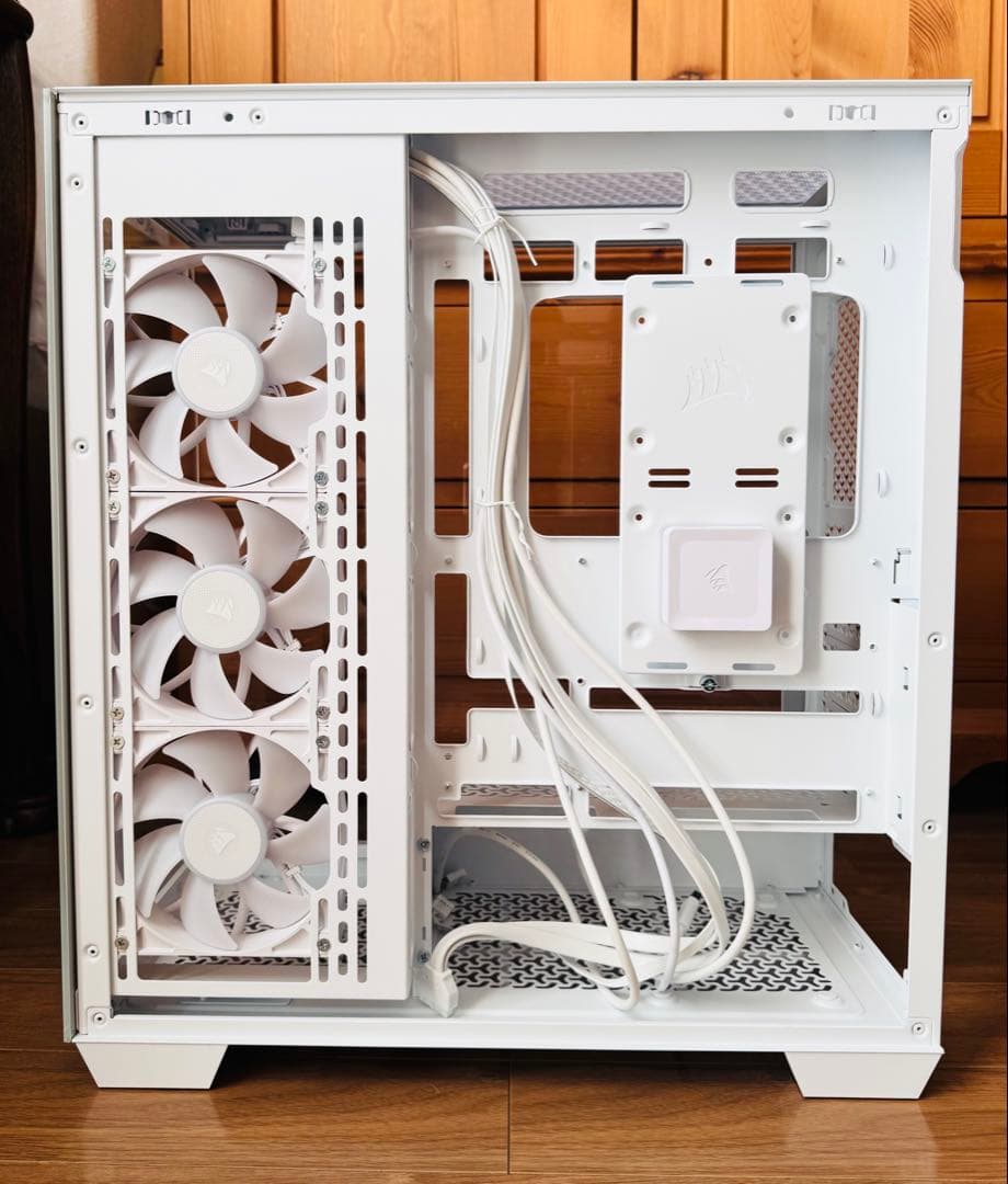 CORSAIR iCUE LINK 3500X ミドルタワーPCケース ホワイト