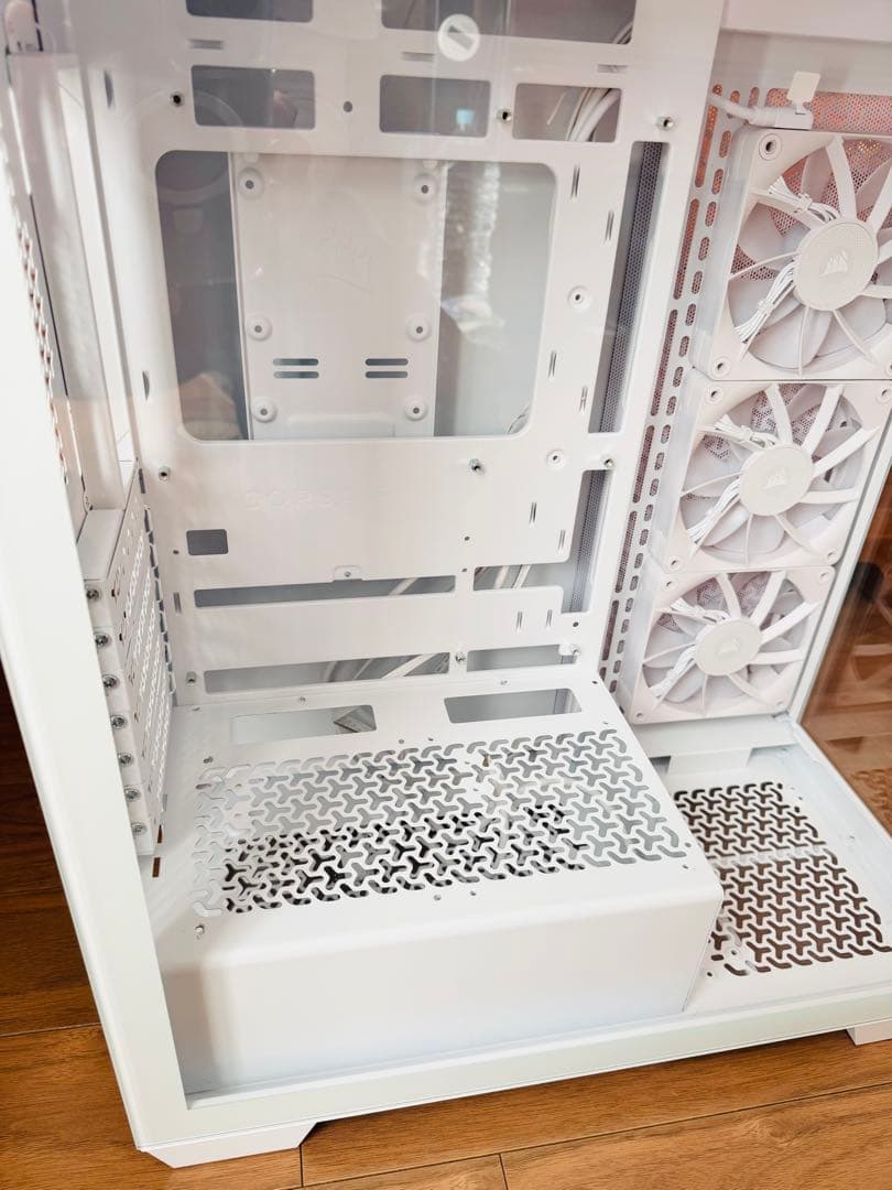 CORSAIR iCUE LINK 3500X ミドルタワーPCケース ホワイト