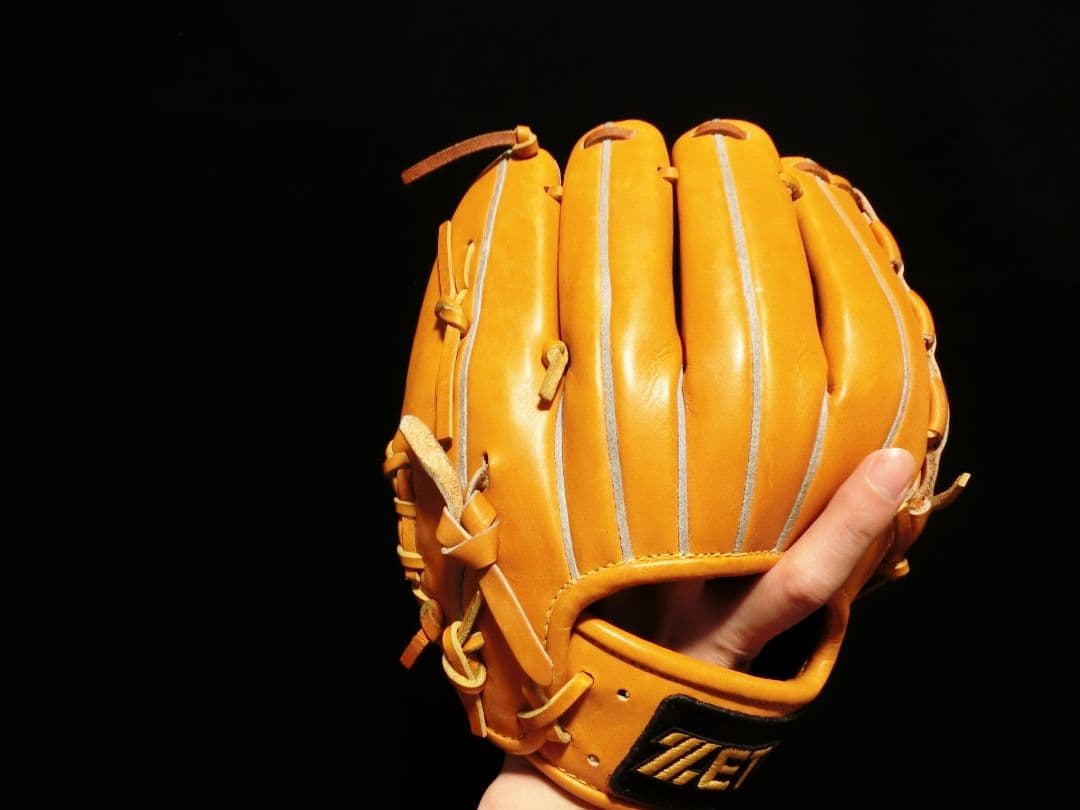 美品 硬式用 ZETT BPGA19340 グローブ グラブ 野球  大人用