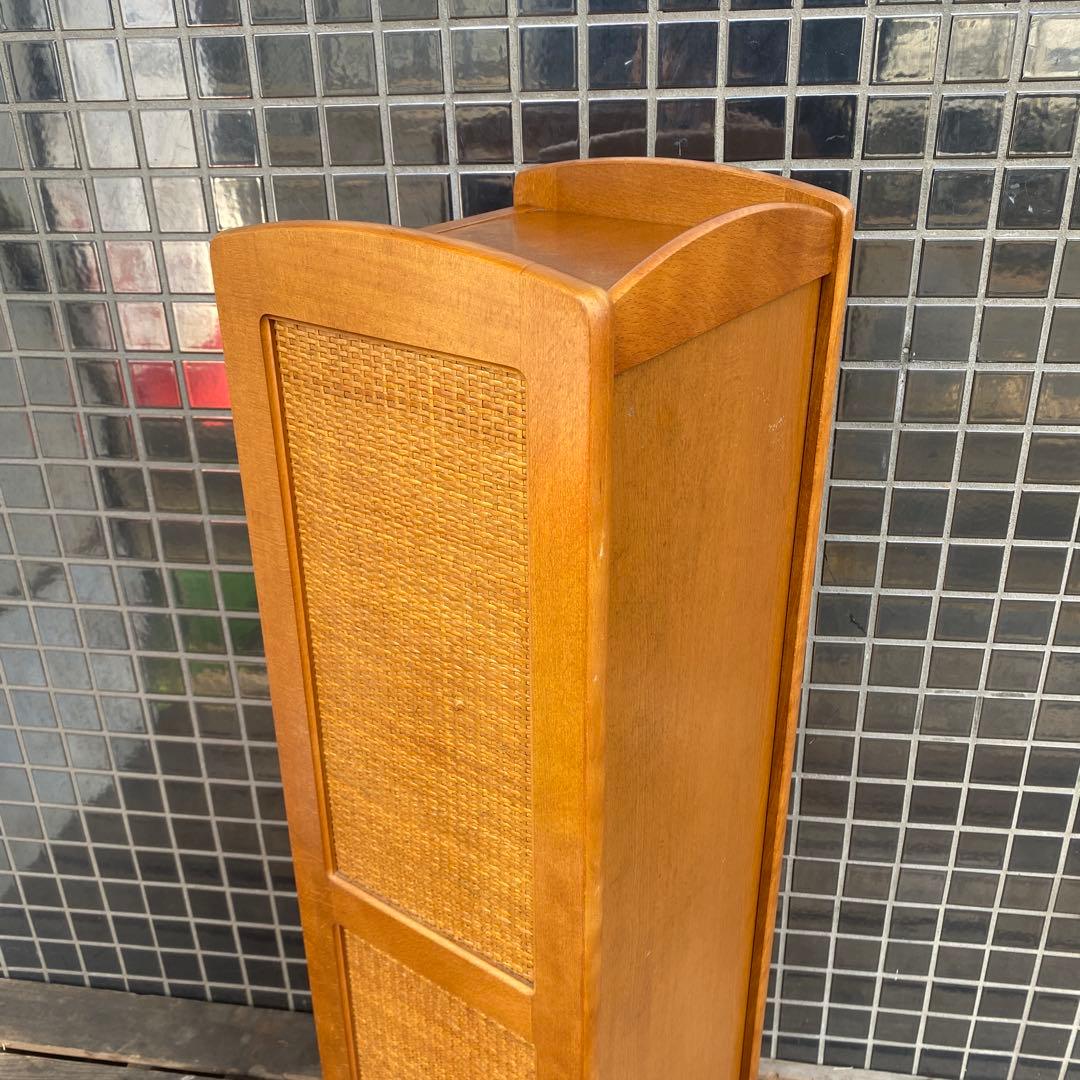 カリモク karimoku 八段チェスト スリッパラック 収納 レトロインテリア