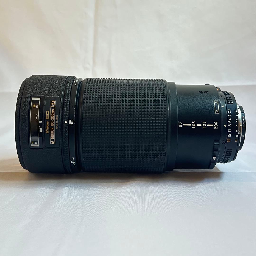 Nikon AF NIKKOR ED 80-200mm ズームレンズ ニコン