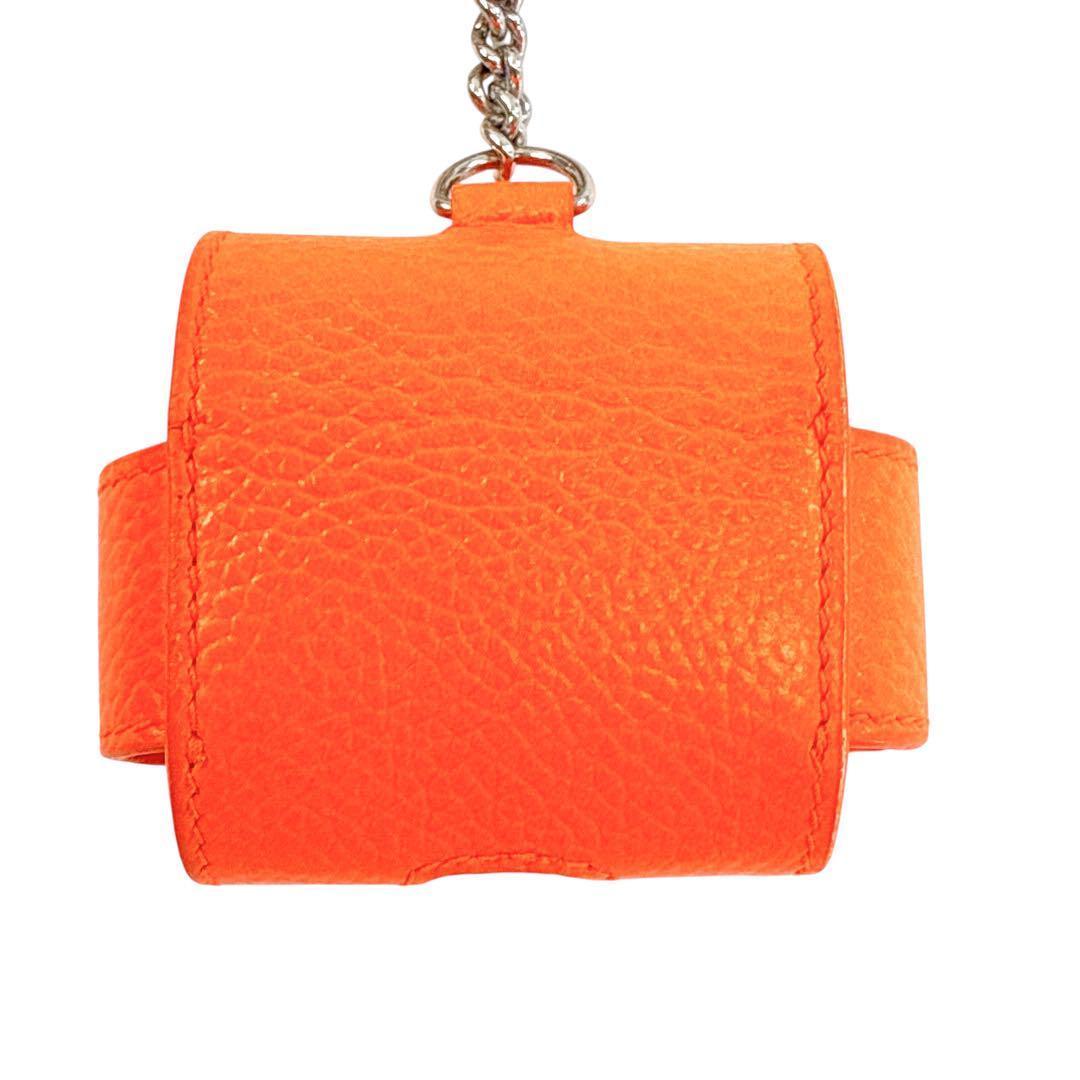 希少色 バレンシアガ AirPods Pro ケース エアポッズプロ オレンジ