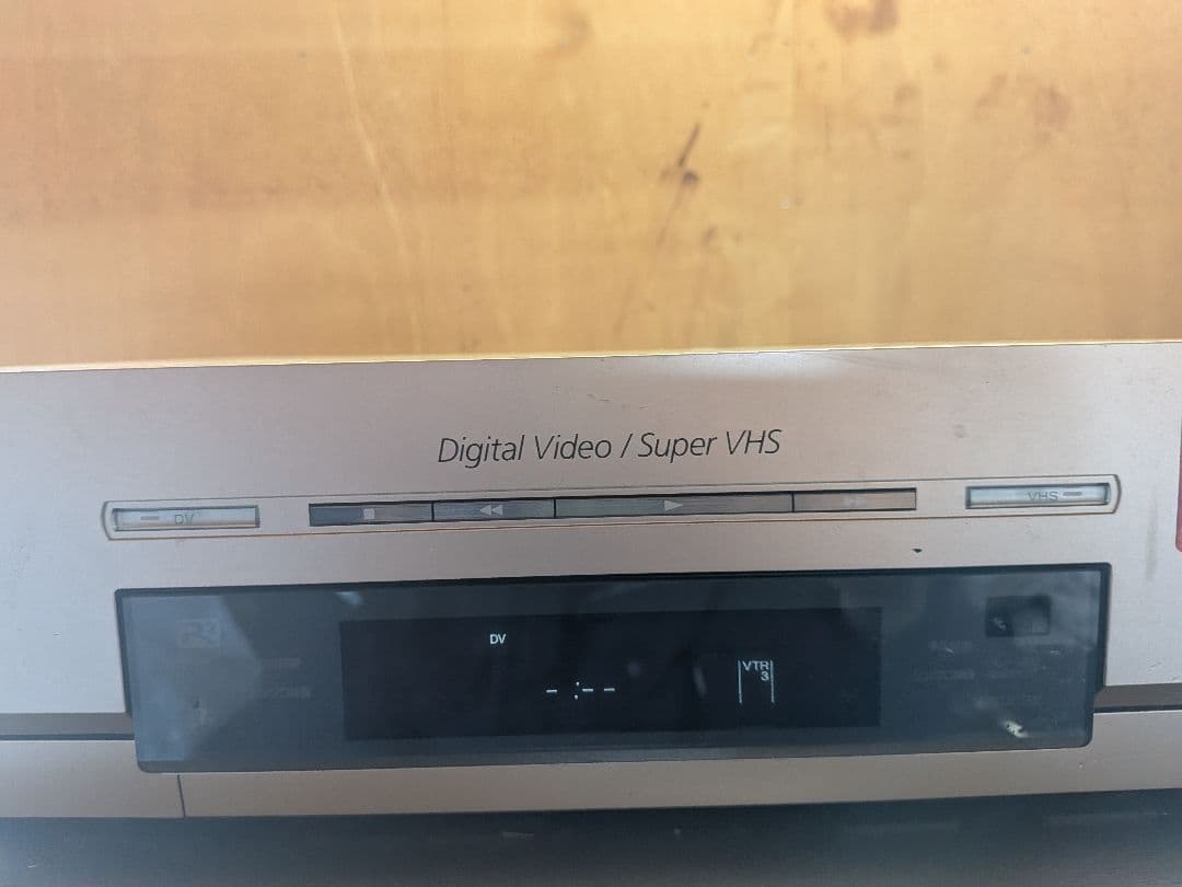 SONY WV-DR7 DV/VHS ダブルデッキ 動作品