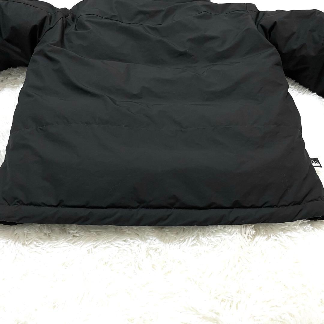 ファーストダウン フリークスストア別注 ショートパネルダウンジャケット 黒