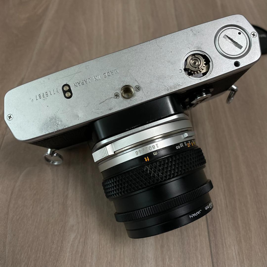 ◆オリンパス OLYMPUS フィルムカメラ OM-1 シルバー