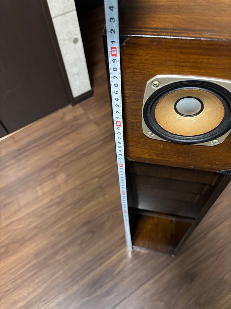 自作バックロードホーン FOSTEX FF 125k 2台セット　引き取り希望