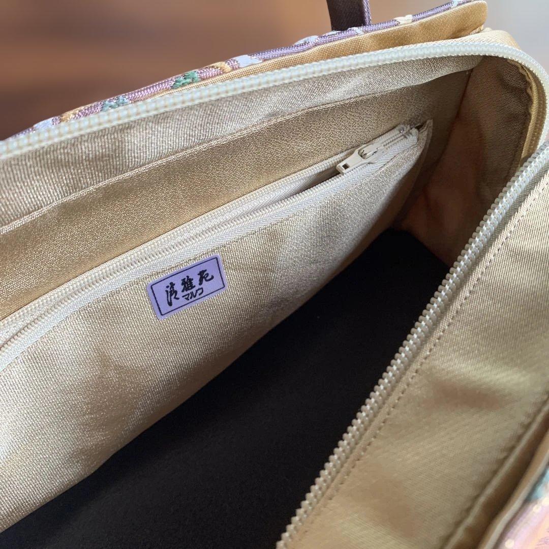 未使用品　和装バッグ　利休バッグ　マルウ　清雅苑