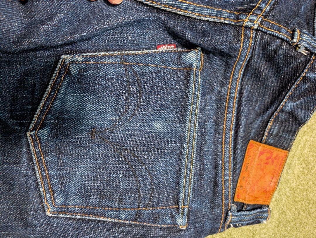 SAMURAIジーンズ　ボタンフライ　S510XX 24OZ-L 36