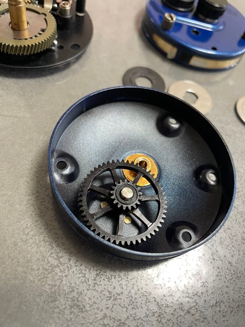 【カスタム】ABU アンバサダー4601C DDL IAR IMAE 左巻き