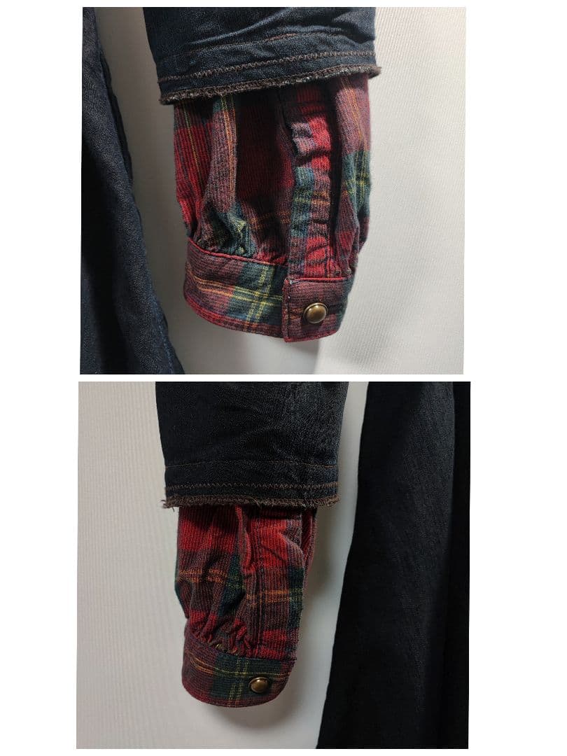 レア 90s 00s マリテフランソワジルボー ワンピース インディゴ チェック