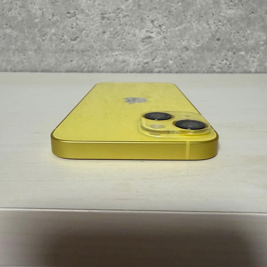 Apple iPhone14 イエロー　最大容量96% 128GB SIMフリー