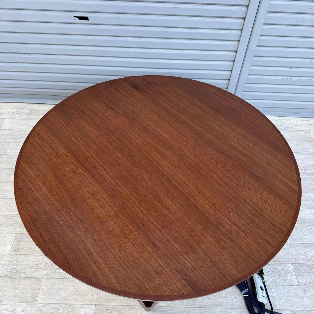 最終値下げ品　ACTUS アクタス 日進木工 コタツ丸テーブル センターテーブル